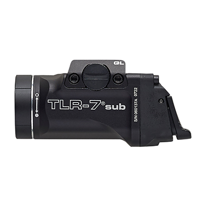 Taktische-Lampe Streamlight TLR-7 sub LED  für GLOCK® 43X/48 MOS und GLOCK® 43X/48 RAIL schwarz