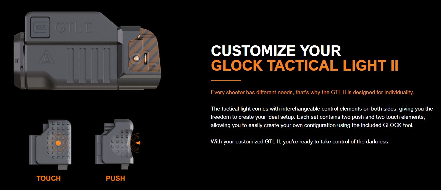 Taktische-Lampe Glock GTL II