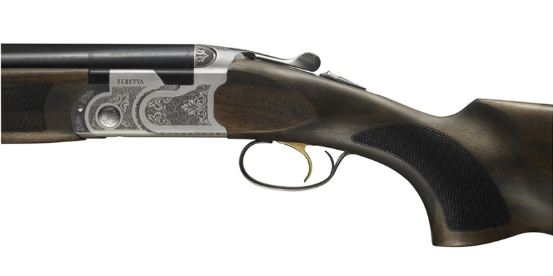 Bockdoppelflinte Beretta 686 SILVER PIGEON I SPORTING 12/76 Rechtsschäftung, vestellbare Schaftbacke, LL76cm, Mobil Choke, Stahlschrotbeschuss