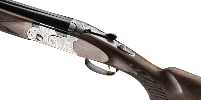 Bockdoppelflinte Beretta 686 Silver Pigeon I, LL71cm,  12/76 Rechtsschäftung, MC Stahlschrotbeschuss