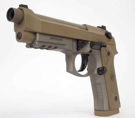 Pistole Beretta Pistole Beretta M9A3 9mm Para 9mm Para fde (flat dark earth)/mittelbraun